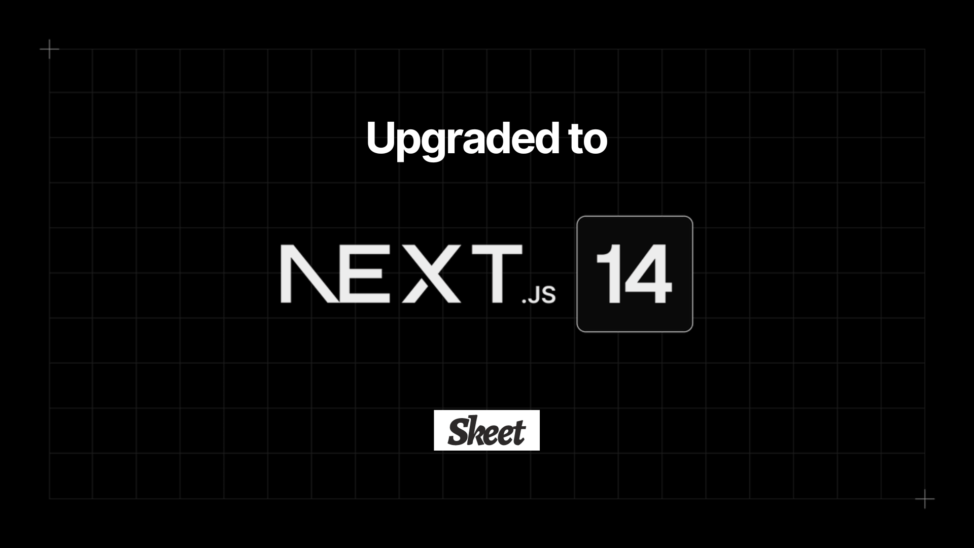 フルスタックサーバーレスフレームワーク「Skeet」が Next.js v14 にアップグレード