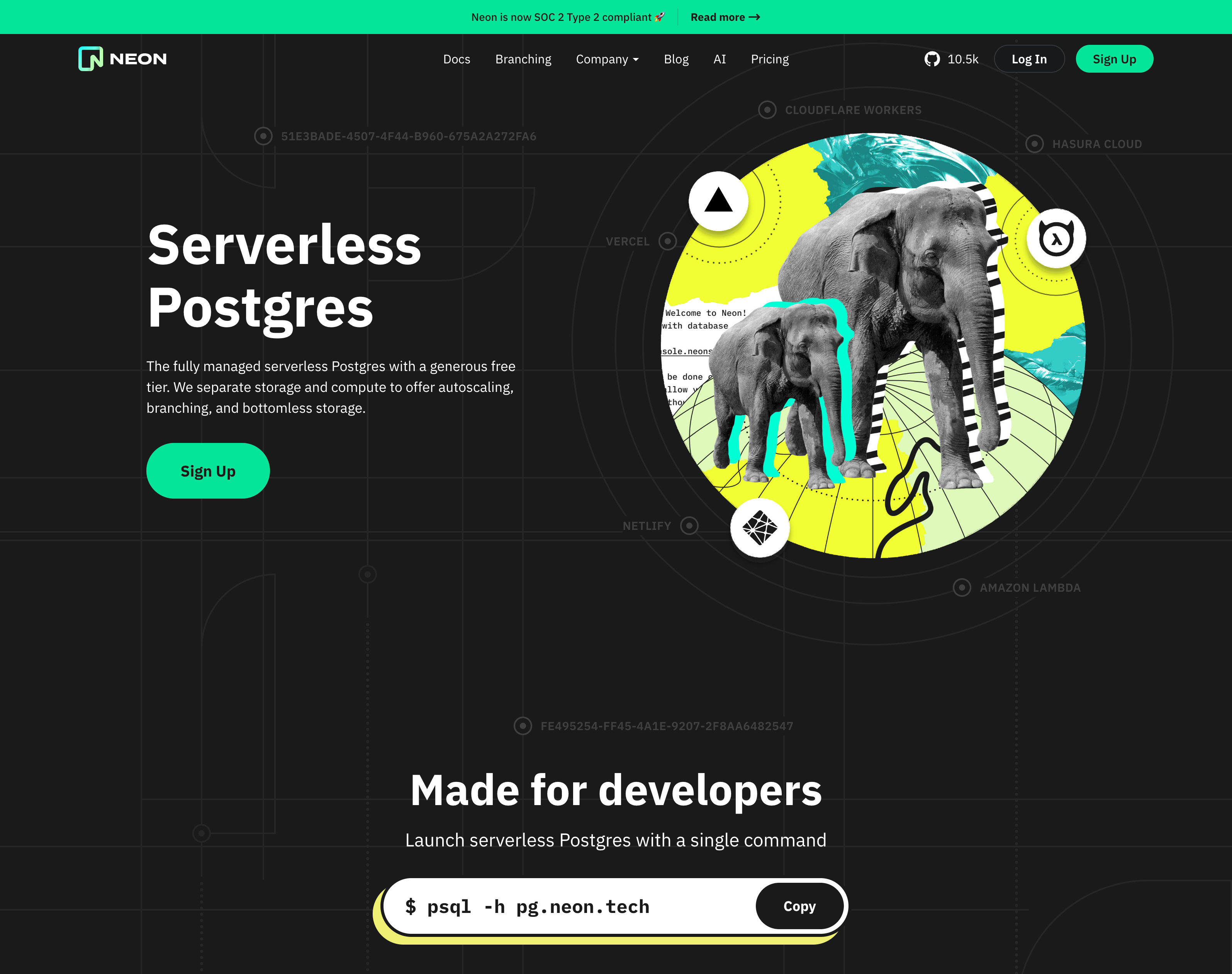 Neon - Serverless Postgres Database